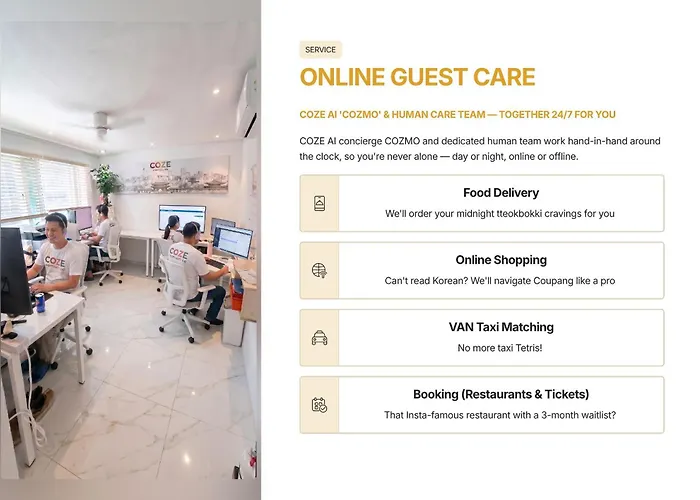 Sa Tailored Service Urban Retreat Near Metro Seoel